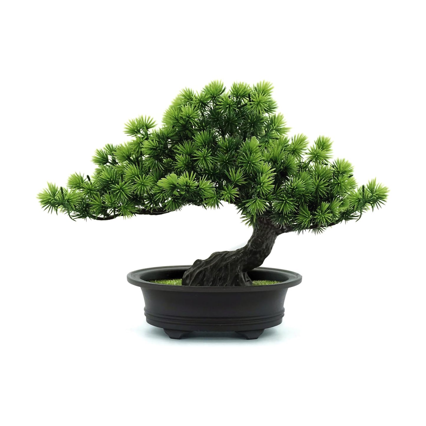 Artificial Plants Indoor Fake Plants Bonsai Tree for Home Décor, Tall 9.5"